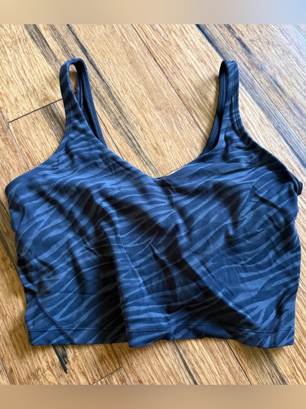 Lululemon Align Tank Top Zebra Print Size 12
